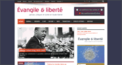Desktop Screenshot of evangile-et-liberte.net