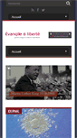 Mobile Screenshot of evangile-et-liberte.net